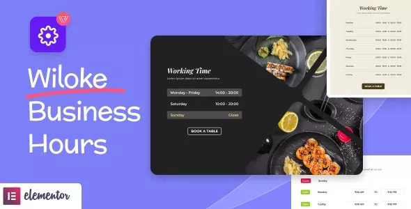 Wiloke Business Hours for Elementor v1.0.24