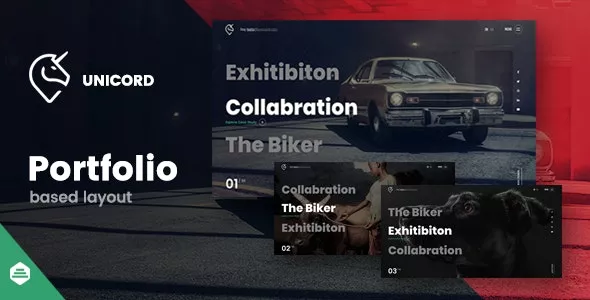 Unicord v1.3.0 - Creative Portfolio for Freelancers & Agencies Theme