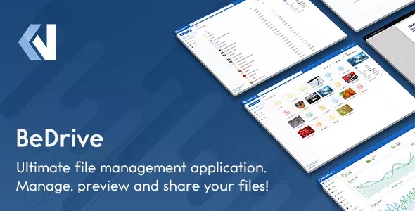 BeDrive v3.1.5 - File Hosting and Cloud Storage