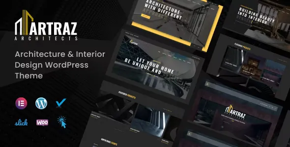 Artraz - Architecture and Interior Design WordPress Theme