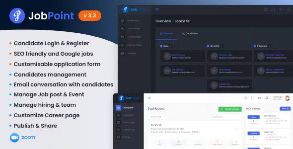 JobPoint v3.3 - Recruitment Management System