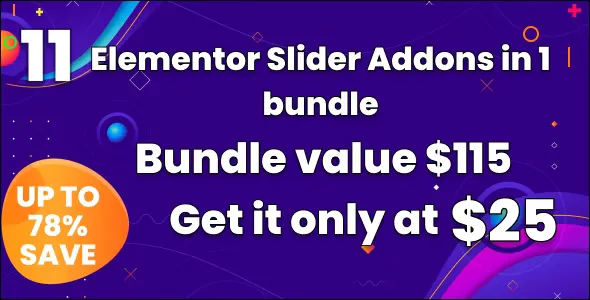 BWD Slider Bundle for Elementor