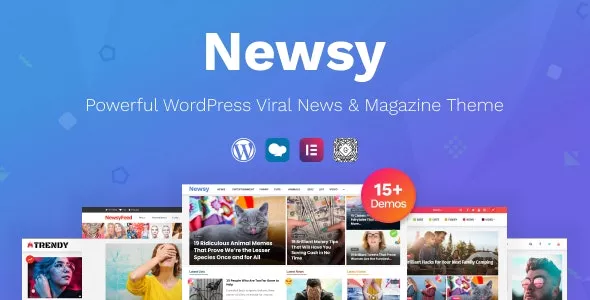 Newsy v2.3.0 - Viral News & Magazine WordPress Theme