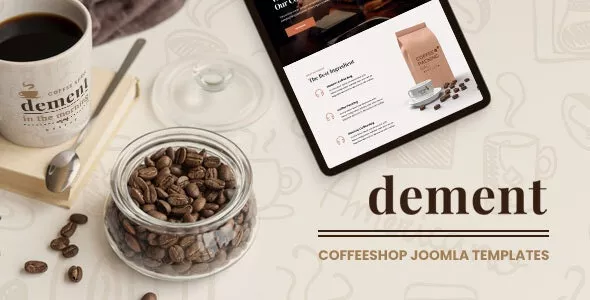 Dement - A Coffehouse Joomla 4 Templates