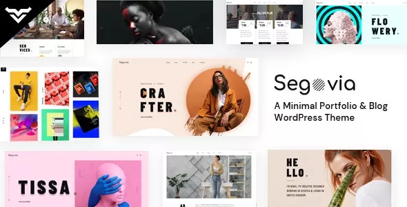 Segovia v1.6.0 - A Minimal Portfolio and Blog WordPress Theme