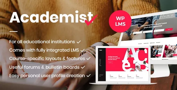 Academist v1.13 - Education & Learning Management System Theme