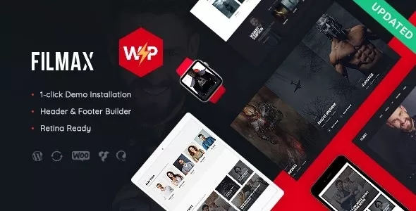 Filmax v1.1.7 - Cinema & Movie News Magazine WordPress Theme