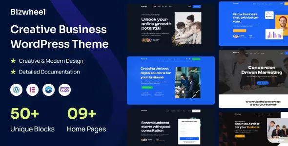 Bizwheel v2.1.0 - Creative Business WordPress Theme