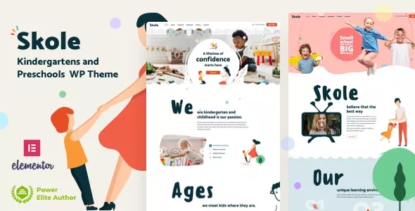 Skole v10.4 - Children Kindergarten WordPress Theme