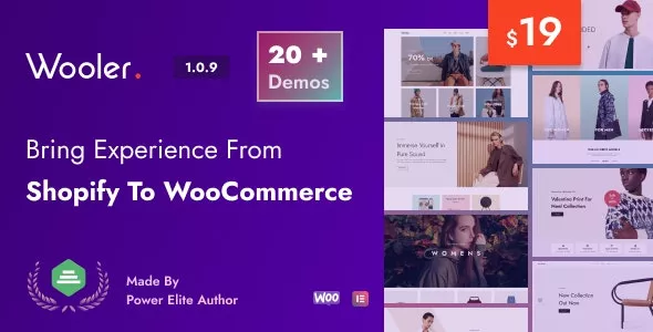 Wooler v1.0.9 - Conversion Optimized WooCommerce Theme