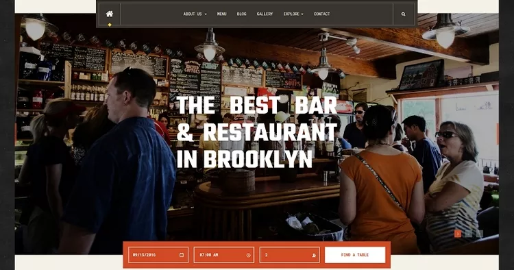 JA Restaurant - Responsive Restaurant Joomla Template