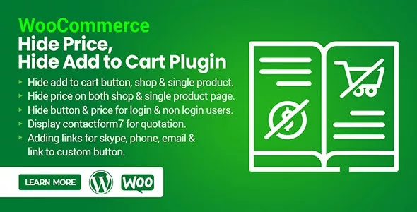 WooCommerce Hide Price, Hide Add to Cart Plugin