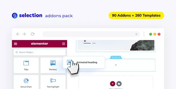 Selection v1.12.2 - Elementor Addons Pack for WordPress