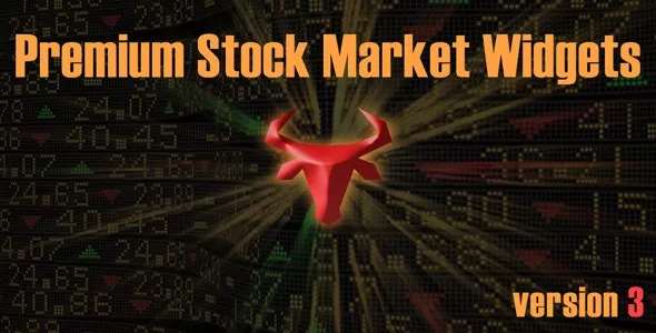 Premium Stock Market & Forex Widgets WordPress Plugin v3.3.8