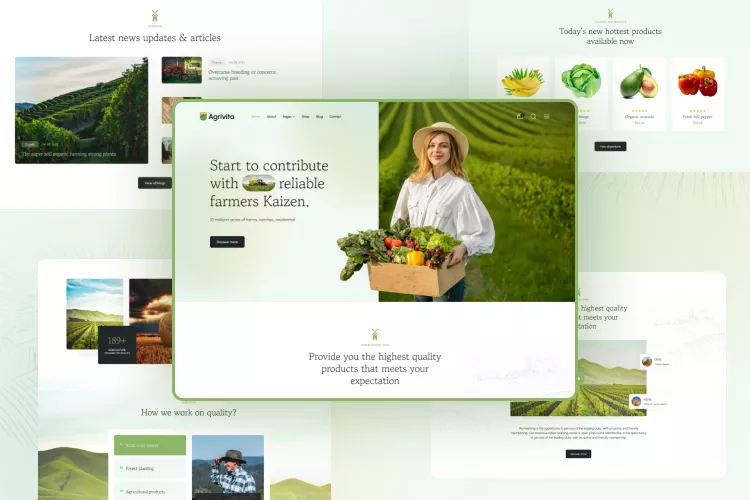 JA Agrivita - Agriculture & Organic Farm Joomla Template