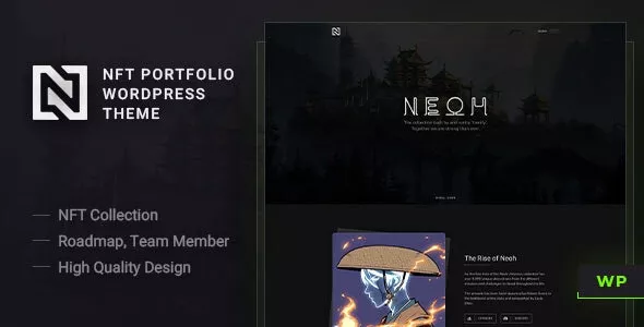 Neoh v1.1.5 - NFT Portfolio WordPress Theme