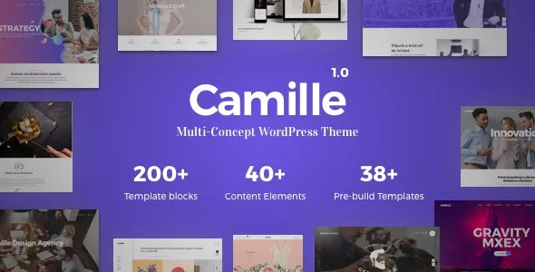 Camille v1.5.1 - Multi-Concept WordPress Theme