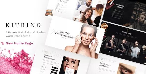 Kitring v2.8 - A Beauty & Hair Salon WordPress Theme