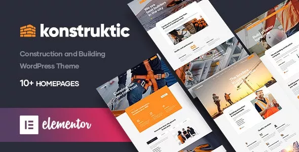 Konstruktic v1.1.1 - Construction & Building WordPress Theme