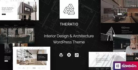 Theratio v1.3.2 - Architecture & Interior Design Elementor WordPress Theme