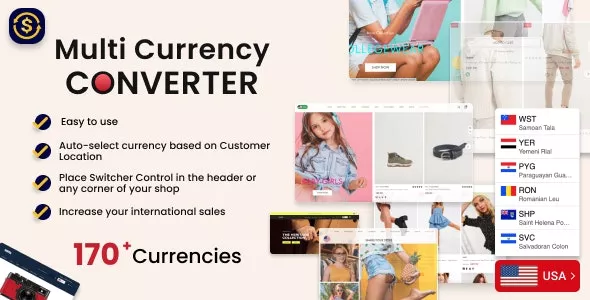 MyShopKit Multi Currency Converter