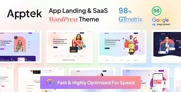 Apptek v1.0.1 - App & SaaS Theme