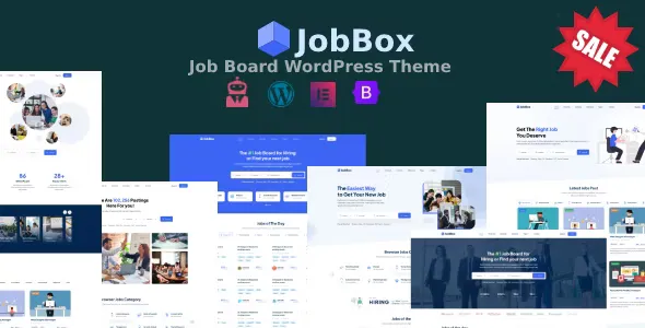 JobBox v1.2.9 - Job Board & Career Portal Recruitment Agency WordPress Theme