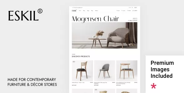 Eskil v1.1 - Furniture Store Theme