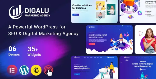 Digalu v1.0.1 - Digital Marketing Agency WordPress