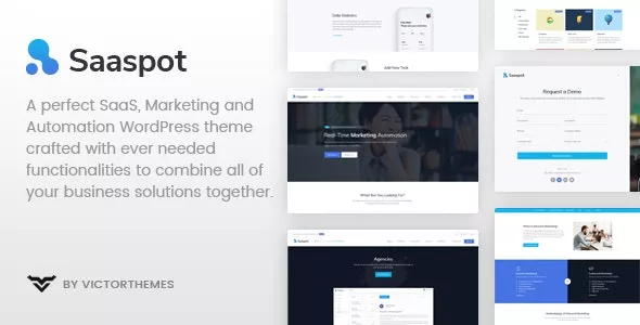 SaaSpot v1.8.8 - SaaS Marketing Automation WordPress Theme