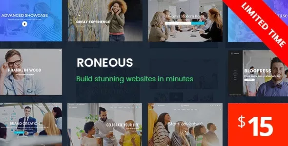 Roneous v2.0.7 - Creative Multi-Purpose WordPress Theme