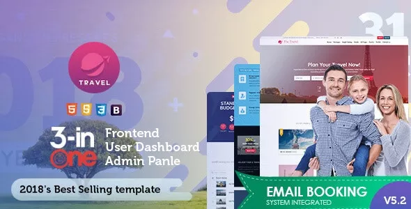 Tour & Travel Package Booking Template v5.2