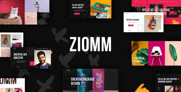 Ziomm v1.0.4 - Creative Agency & Portfolio WordPress Theme