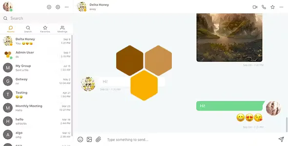 Clover v2.9.0 - Real-Time Messaging, Audio & Video Conferencing Web App - Node.js, React, WebRTC, Socket.IO