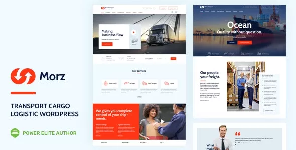 Morz v1.3.3 - Transportation WordPress Theme