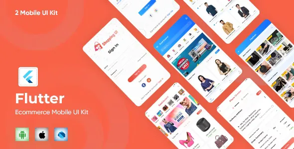 E-Commerce UI Template in Flutter v1.1