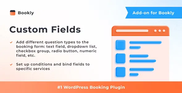 Bookly Custom Fields (Add-on) v4.1