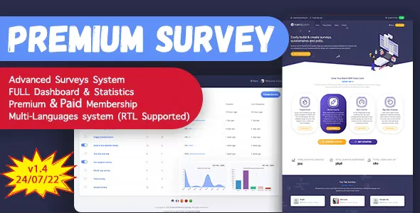 Puerto Premium Survey Builder SaaS v1.5