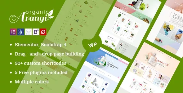 Arangi v2.0.5 - Organic WooCommerce Theme