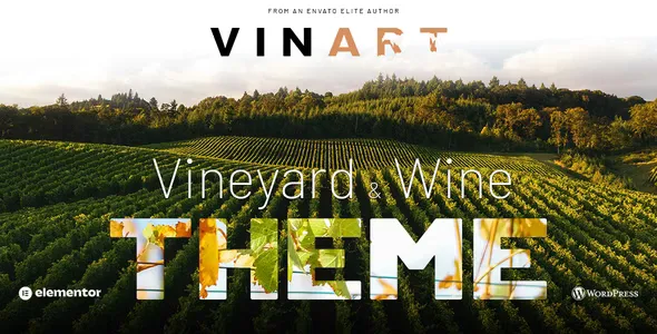 Vinart v1.2 - Wine WordPress Theme