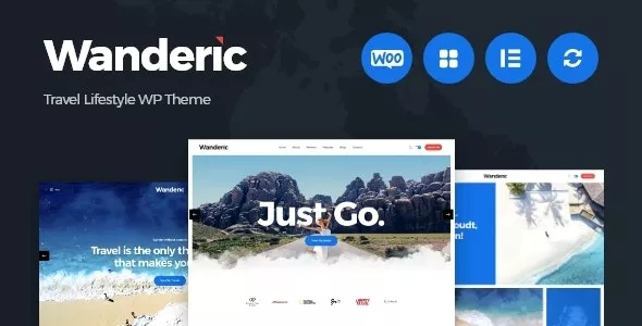 Wanderic v1.0.2.1 - Travel Blog & Lifestyle WordPress Theme