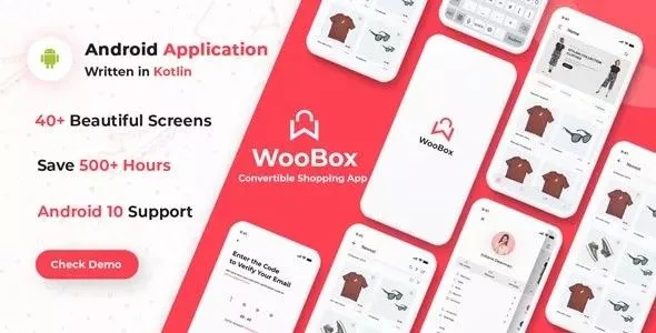 WooBox v5.15.0 - WooCommerce Android App E-commerce Full Mobile App + Kotlin