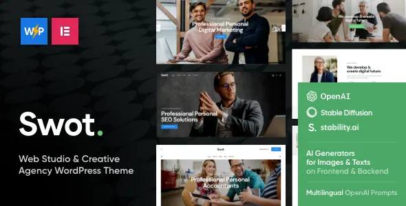 Swot - Digital Agency Business & Corporate WordPress Theme