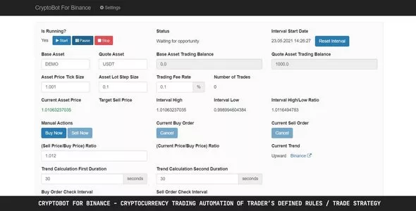 CryptoBot for Binance v1.3.1