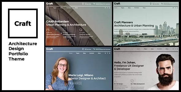 Craft Portfolio v1.3.0 - Architecture & Design