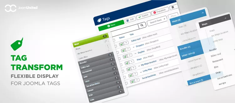Tag Transform v1.2.4 - Joomla Tag Module