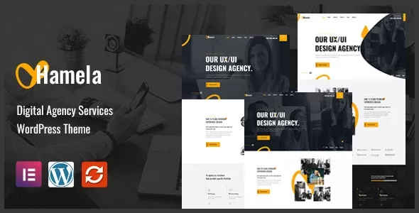 Hamela v1.2.0 - Digital Agency Services WordPress Theme