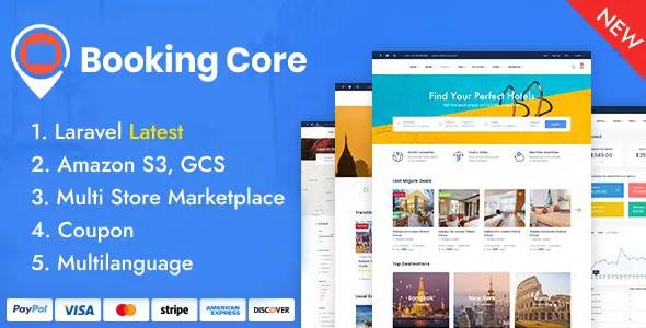 Booking Core v3.6.1 - Ultimate Booking System