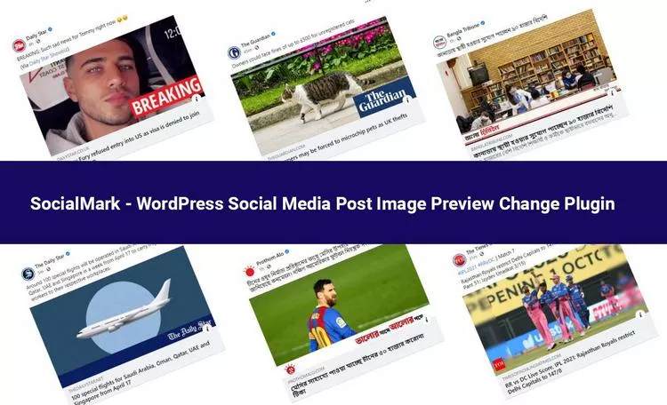 SocialMark Premium v2.0.6 - WordPress Social Media Preview Image Modify Plugin