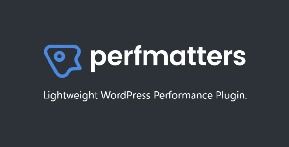 Perfmatters - Web Performance Plugin for WordPress